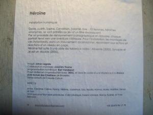 héroïne Détail
