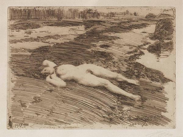 Anders Zorn woman on ground Anders Zorn woman on ground