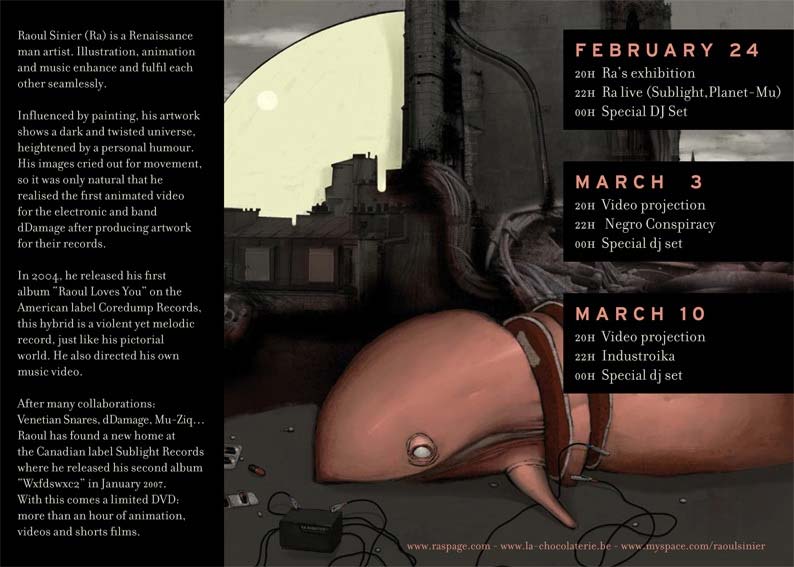 la chocolaterie flyer verso