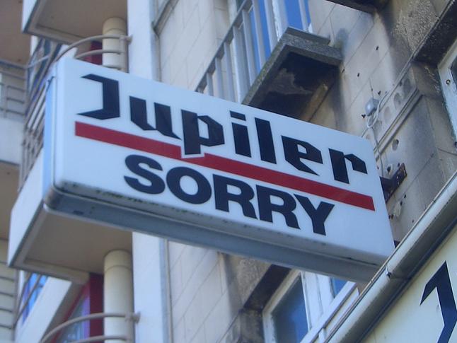 JUPILER sorry à qui JUPILER sorry à qui
