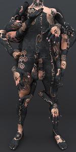 kim joon party clarkes black