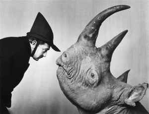 Philippe Halsman dino & dali