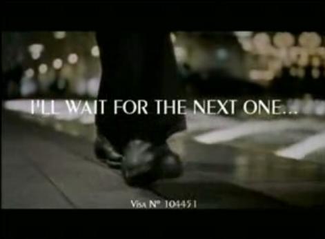 I'll wait for the next one