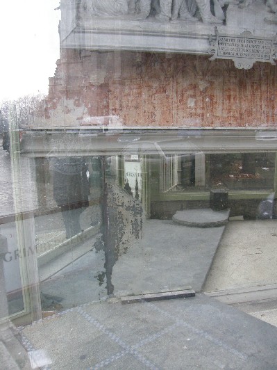 demi autoportrait aux reflets changeants - 30 nov 08