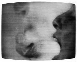 Lynda Benglis tongue