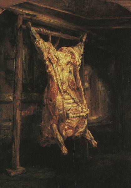 REMBRANDT slaughtered-ox