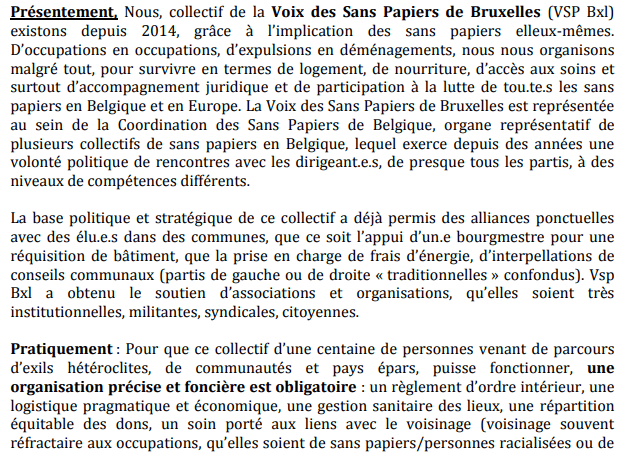 VSP = lettre ouverte 2