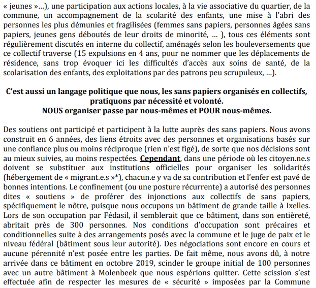 VSP = lettre ouverte 3