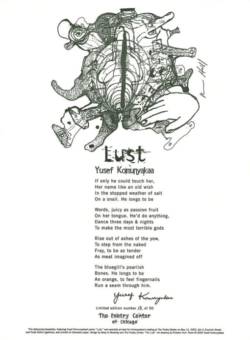 LUST - Poem de Yusef Komunyakaa with Richard Hull